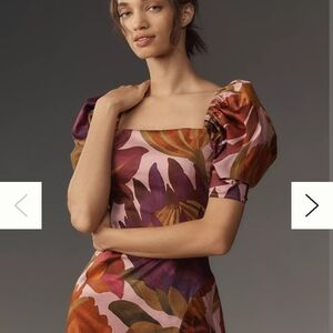 FARM Rio BNWT Floral Puff Sleeve Dress